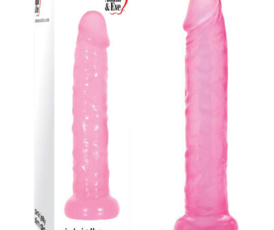 Adam & Eve Pink Jelly Slim Dildo